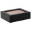 Travel Glasstop Humidor 20ct - Black HUM-TR20G-BLK	